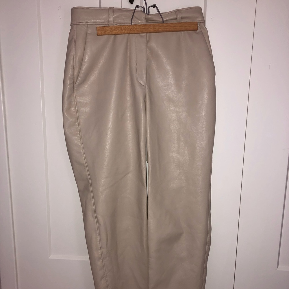 Babaton leather pants